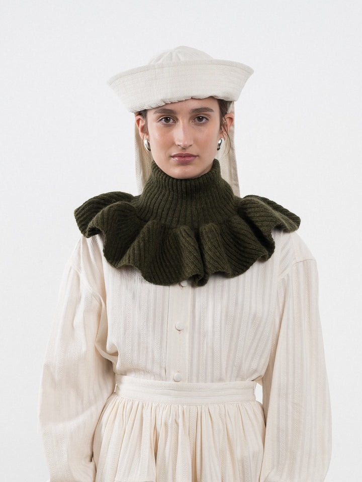 JAPANESE EMBROIDERED COTTON SAILOR HAT