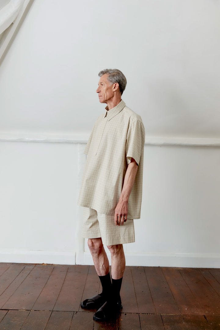 JAPANESE COTTON SEERSUCKER ELVAS SHIRT