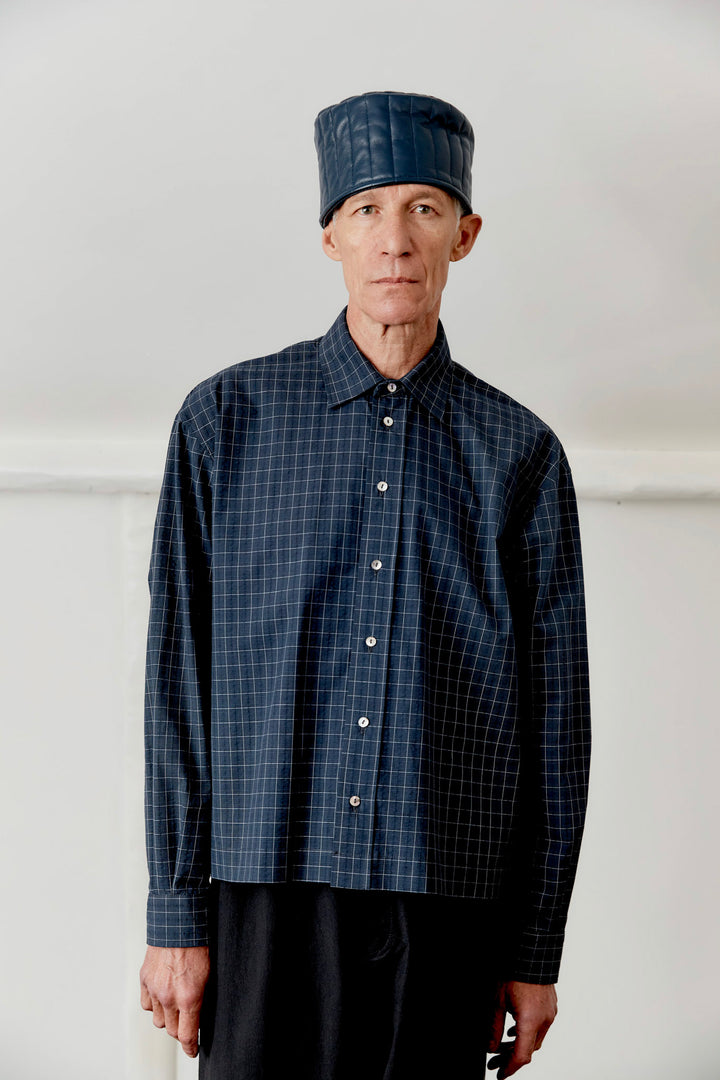 JAPANESE COTTON SEERSUCKER DENNIS SHIRT
