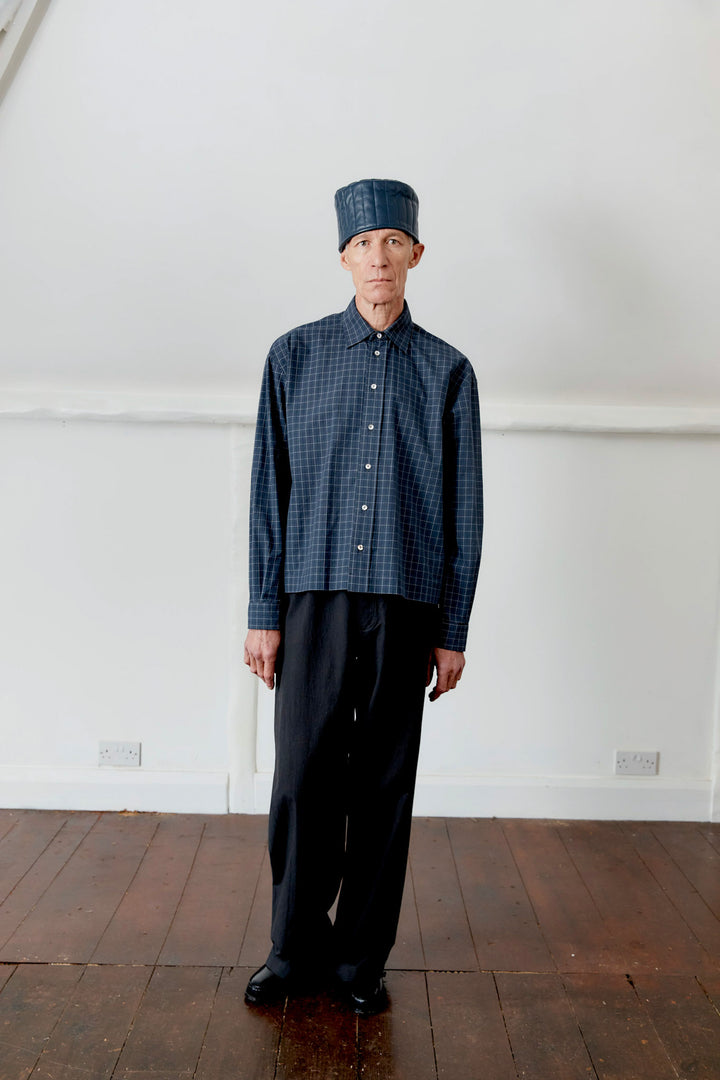 JAPANESE COTTON SEERSUCKER DENNIS SHIRT