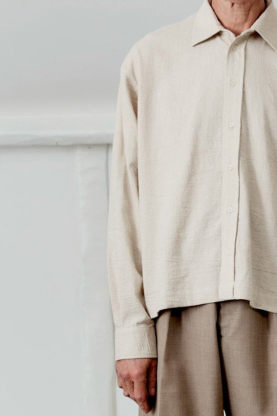 JAPANESE HAND DYED COTTON DENNIS SHIRT