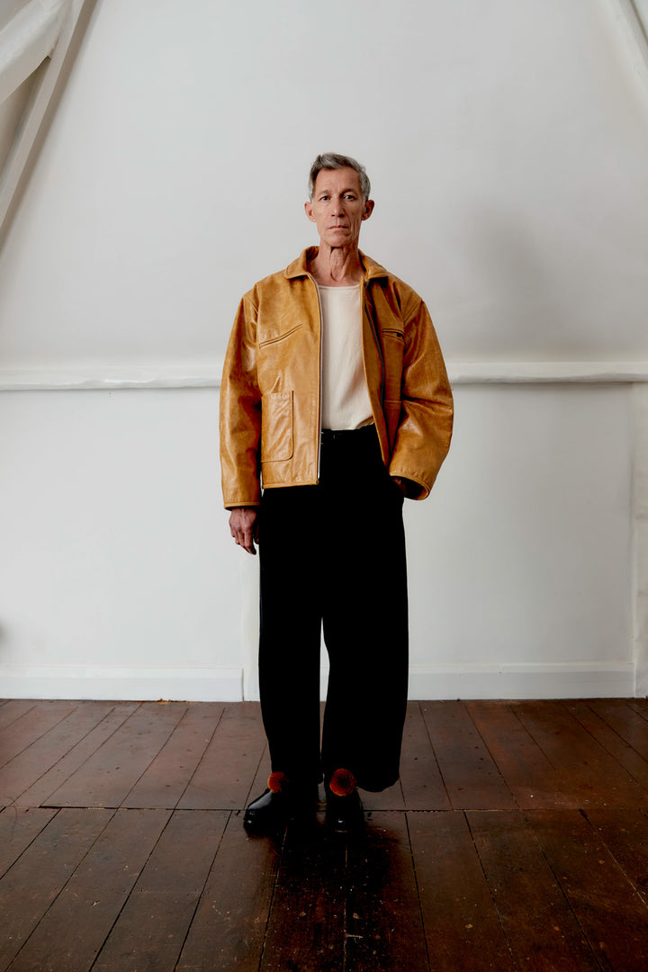 VINTAGE LEATHER FLYING JACKET
