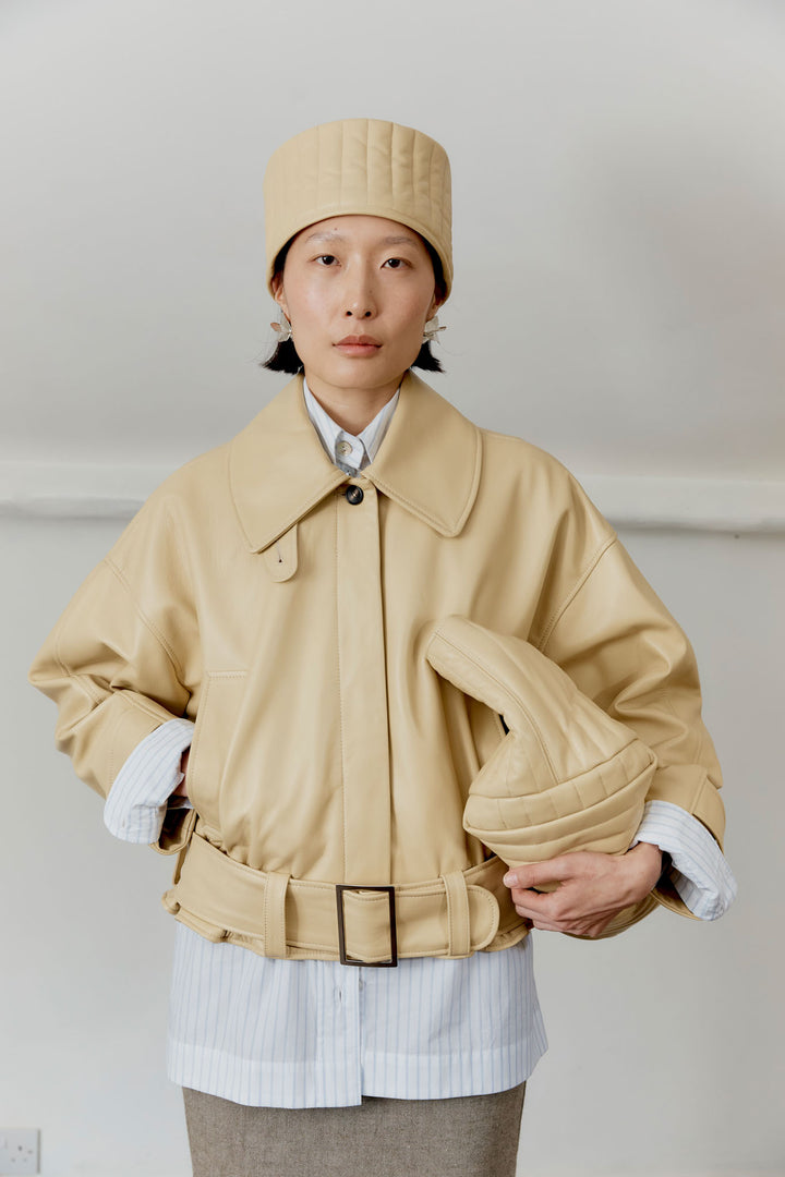 NAPPA LEATHER NARA JACKET