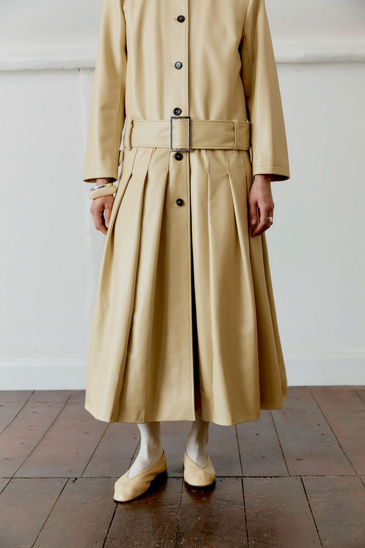 NAPPA LEATHER WILLOW COAT