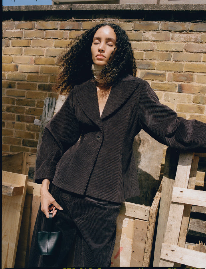 JAPANESE COTTON CORDUROY TENDER BLAZER