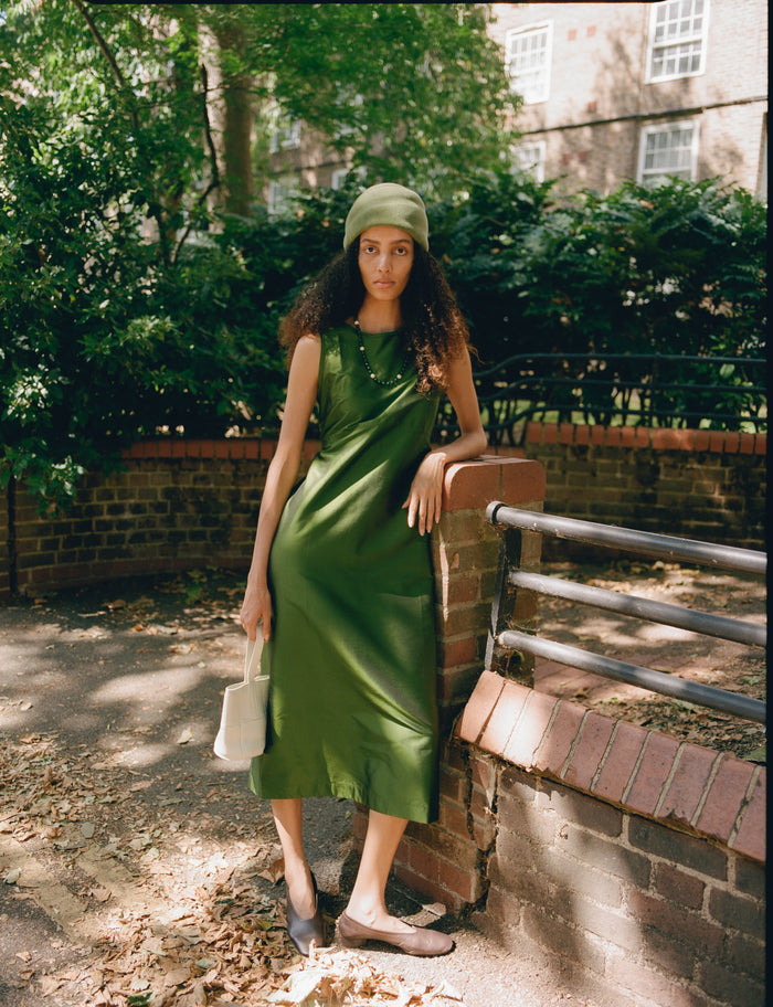 Silk Dupion Erika Dress