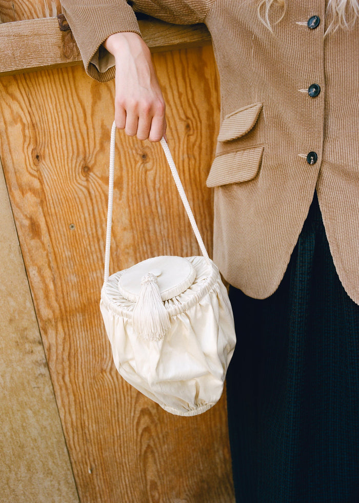 Aisle Bag - Ivory Silk