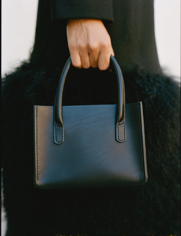 Crossbody Box Bag - Black