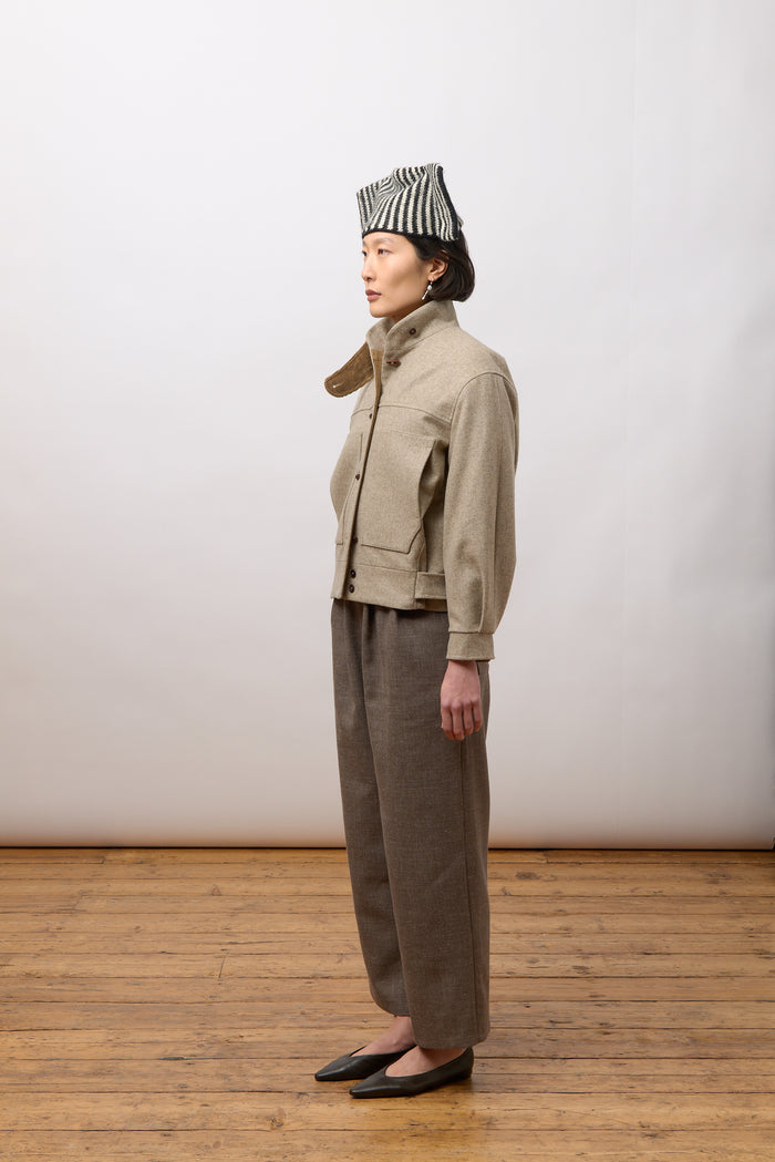Arden Jacket - Driftwood Wool