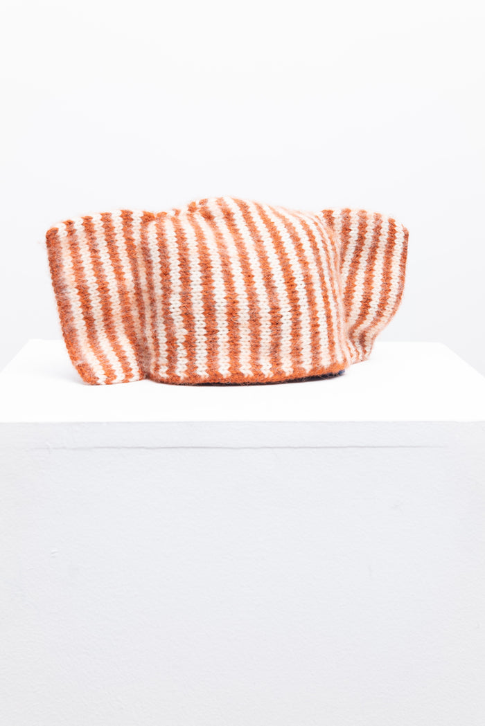 Bow Hat - Natural/Autumn