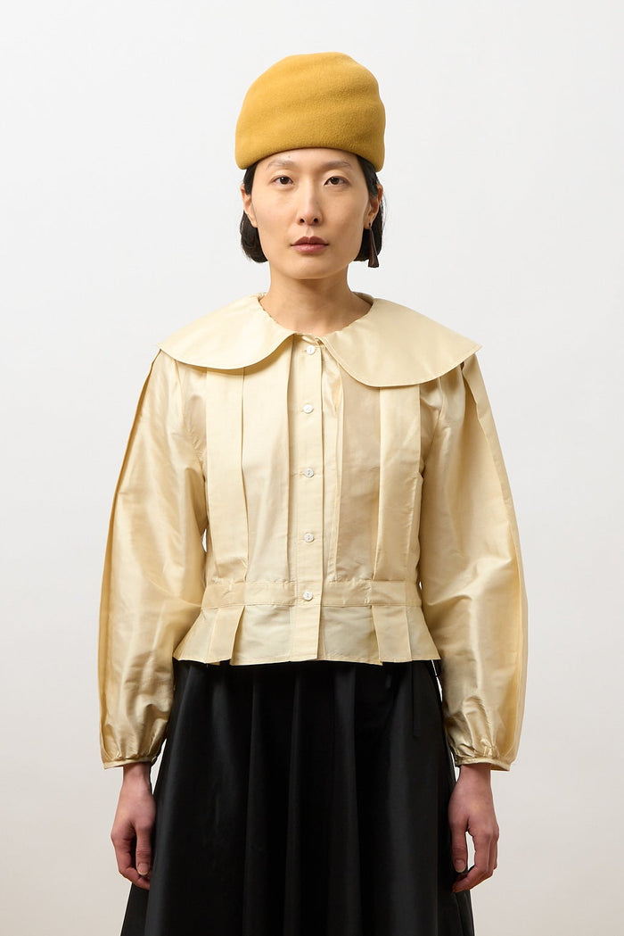 Rose Blouse - Ivory Silk