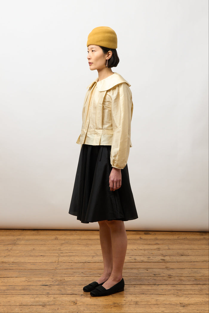 Rose Blouse - Ivory Silk