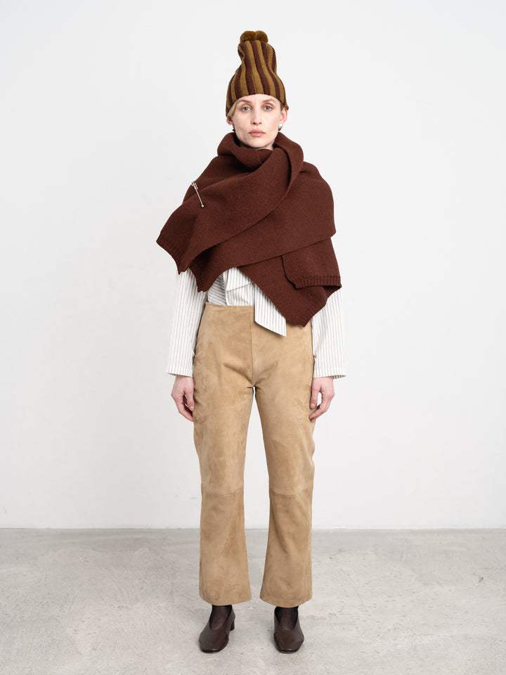 CARMEN SUEDE TROUSER