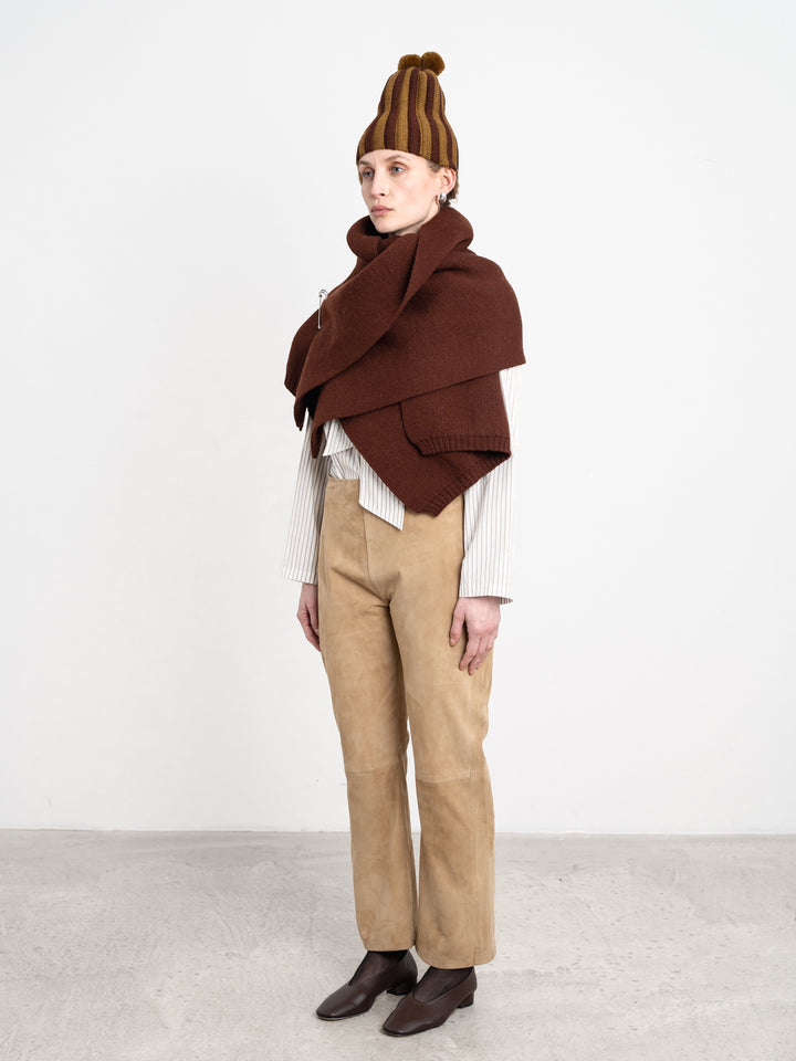 CARMEN SUEDE TROUSER