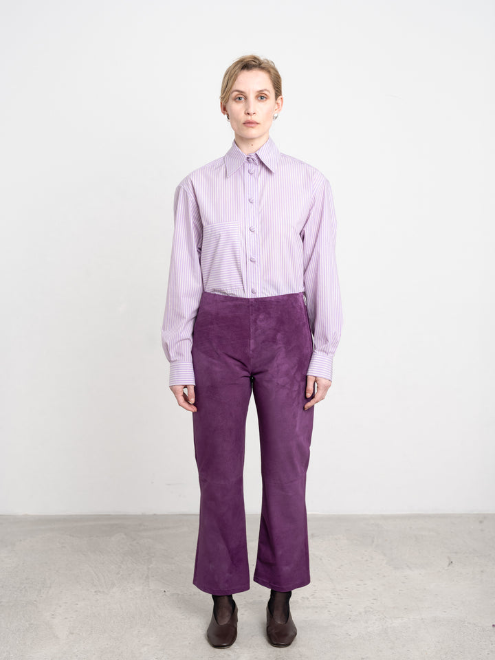 CARMEN SUEDE TROUSER