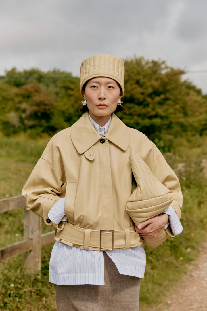 NAPPA LEATHER NARA JACKET