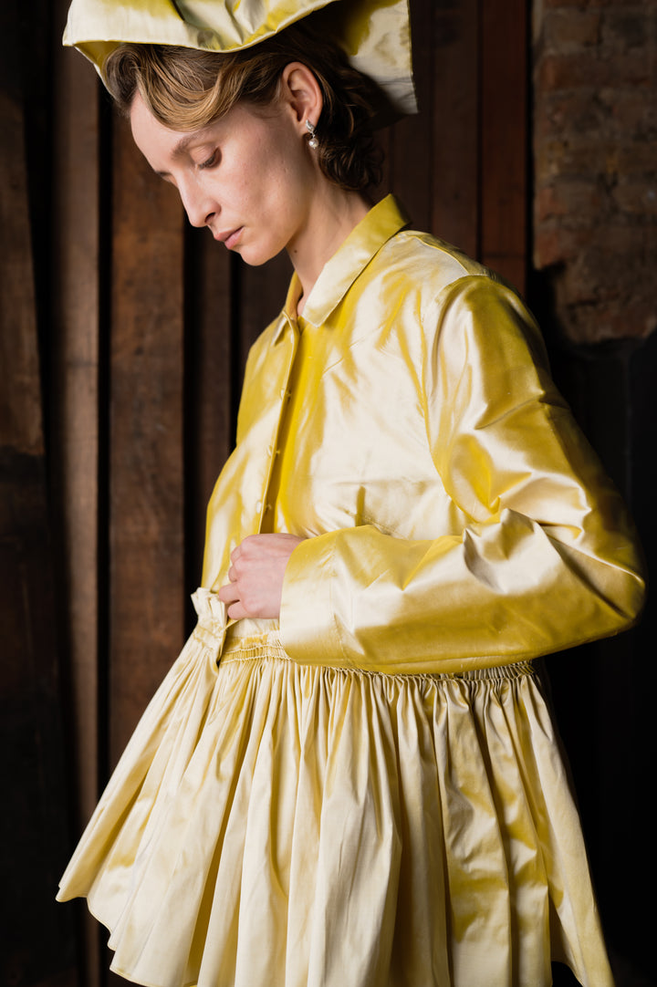 Smocked Jacket