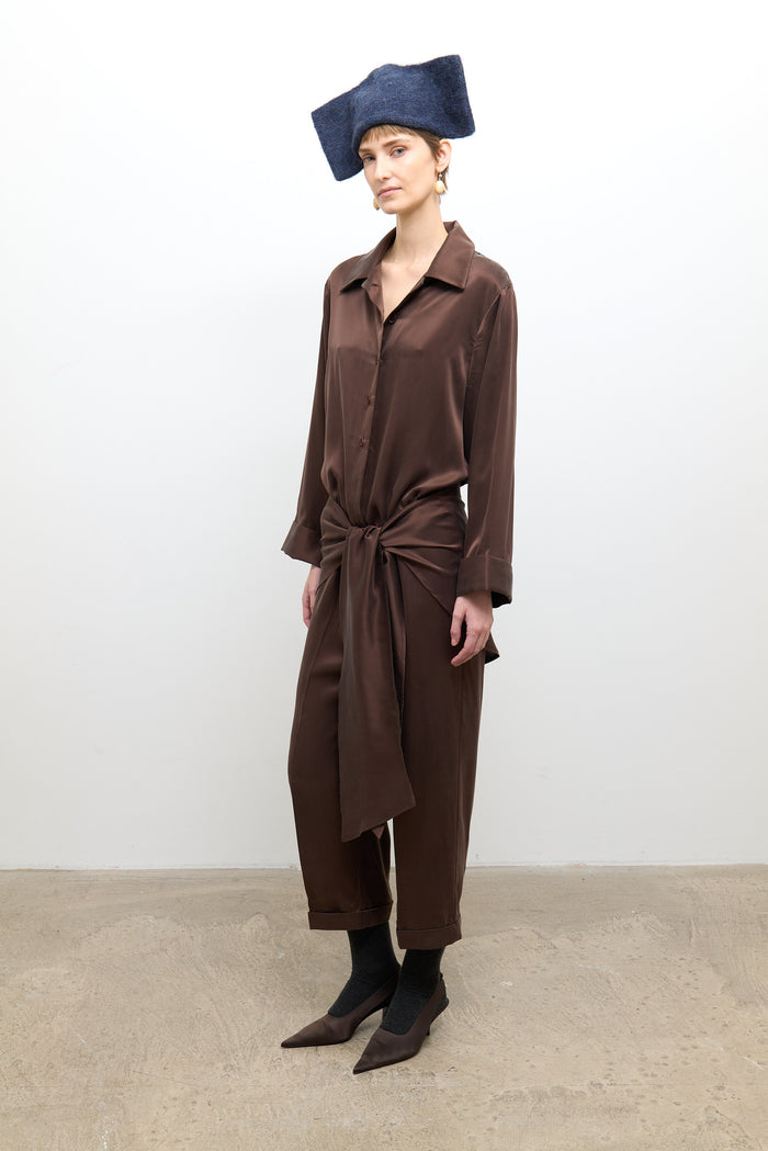 Claudia Jumpsuit - Chocolate