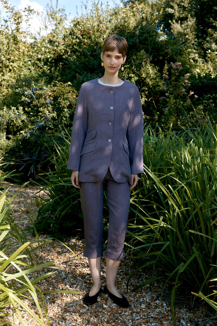 Japanese Triple Wash Hemp Constance Jacket