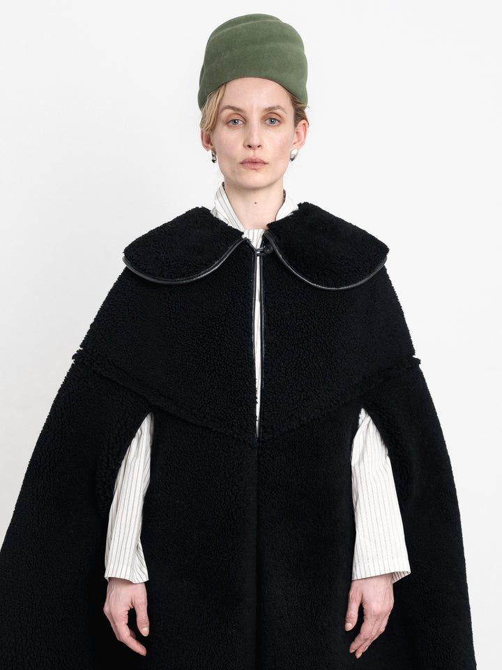 BROOKES BOSWELL X CAWLEY FELT BERET SPRUCE