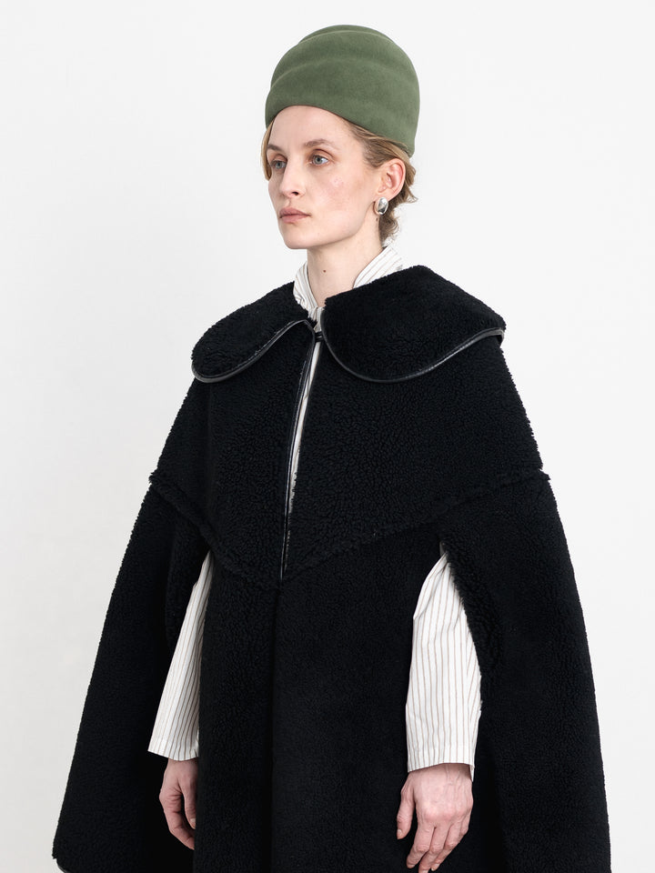 BROOKES BOSWELL X CAWLEY FELT BERET SPRUCE