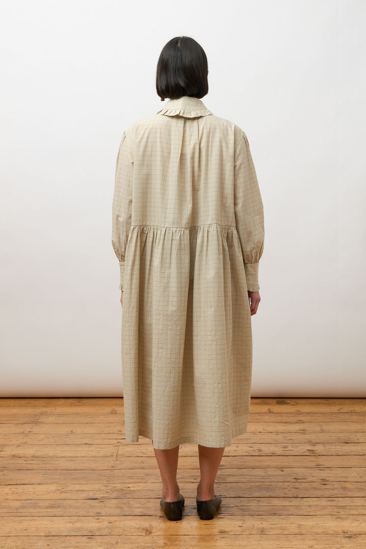 JAPANESE COTTON SEERSUCKER LYDBROOK DRESS