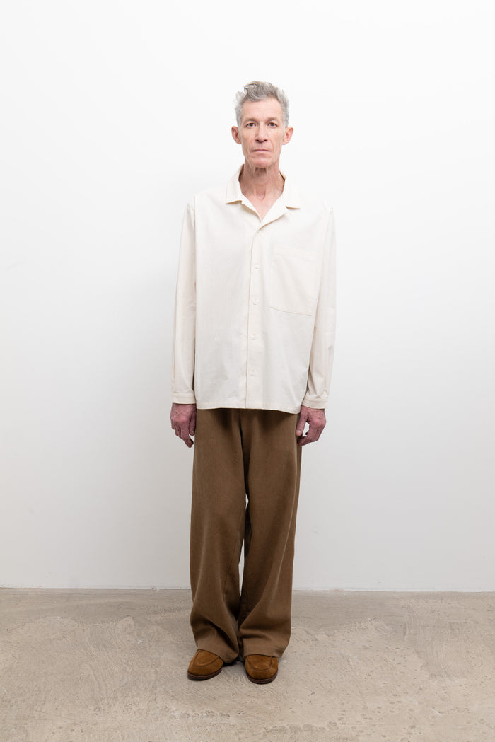 Camp Collar Shirt - Natural