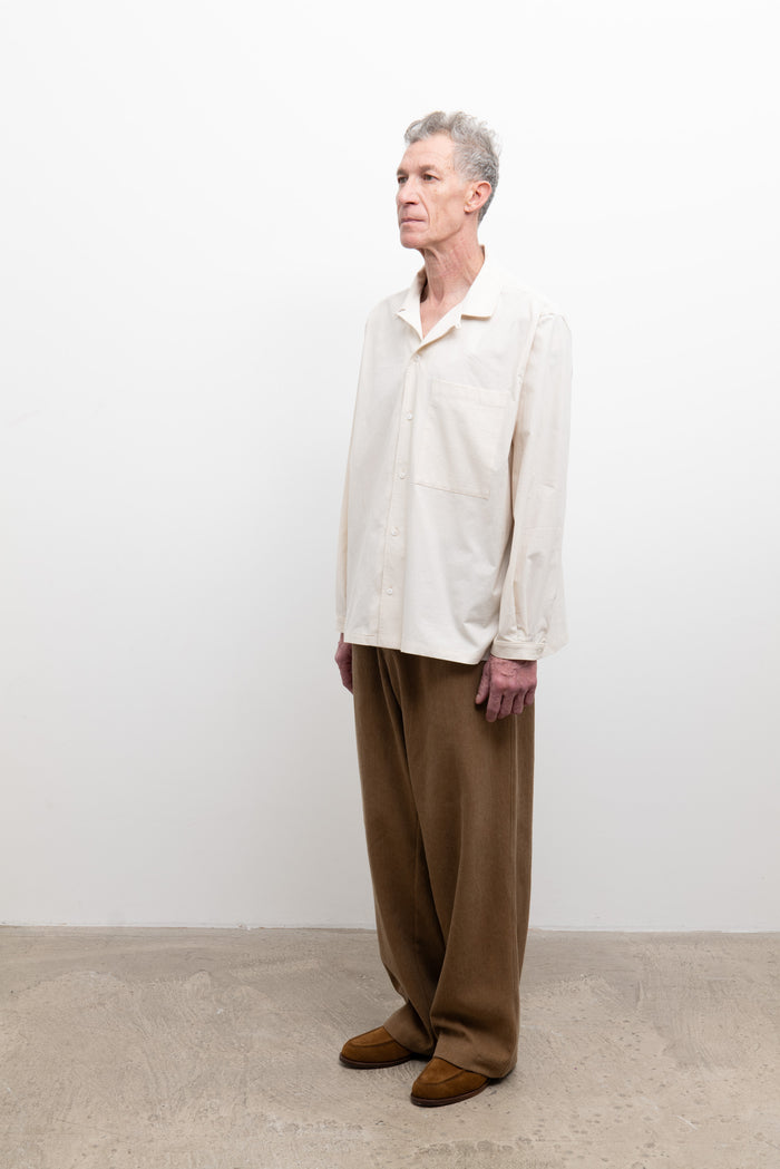 Camp Collar Shirt - Natural