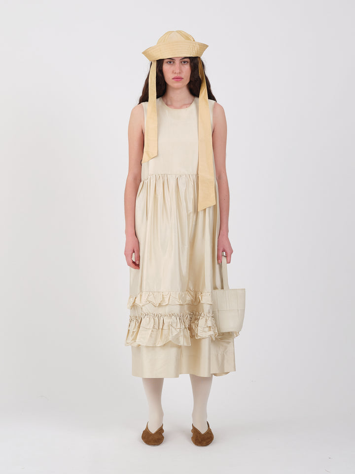 SILK DUPION GENEVIEVE DRESS