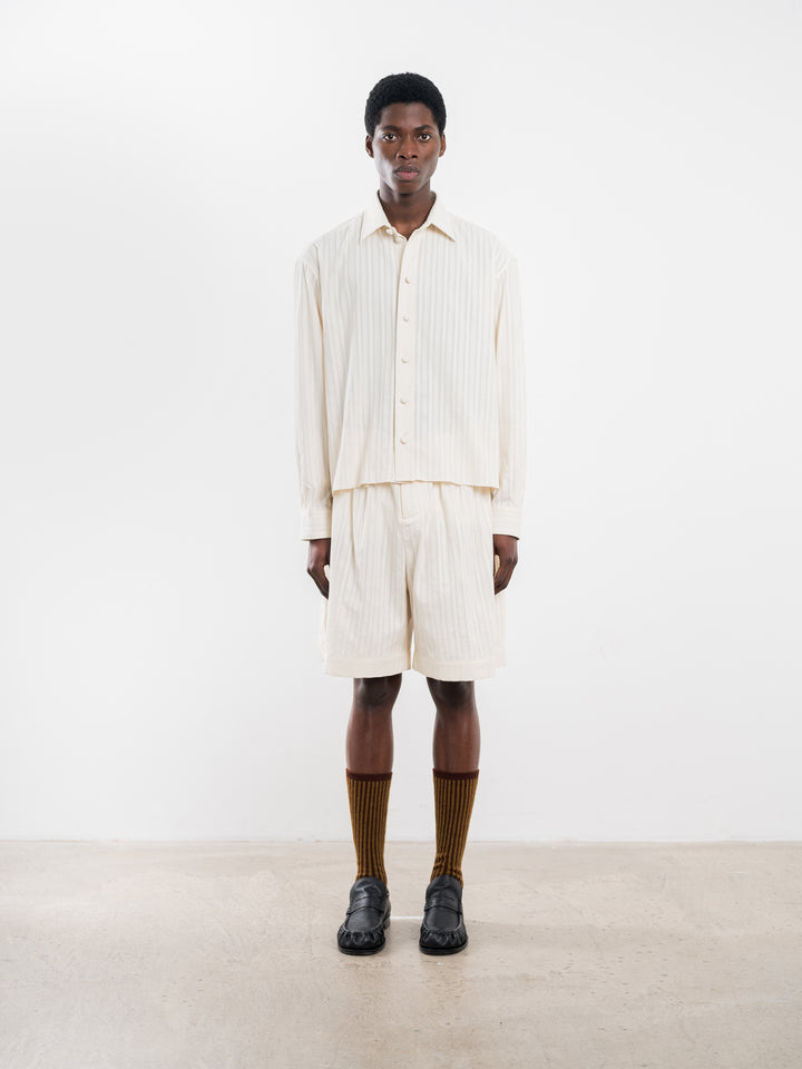 JAPANESE EMBROIDERED COTTON DENNIS SHIRT