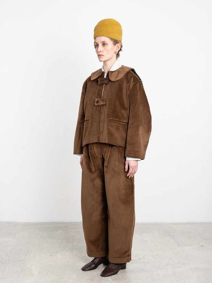 COTTON 8 WALE CORD ELLIE JACKET