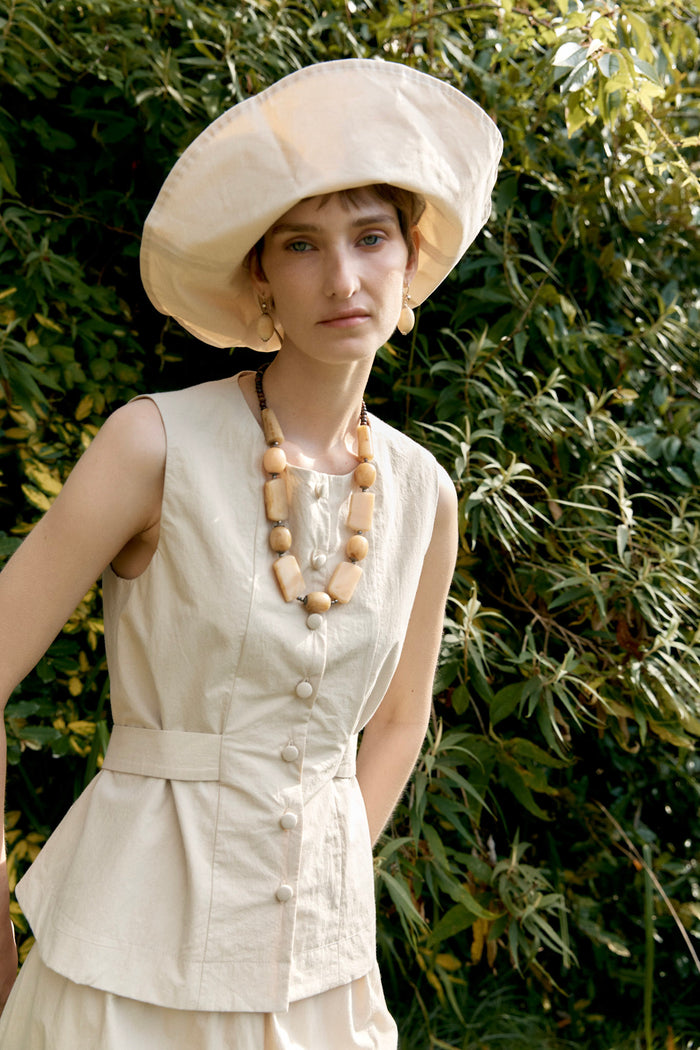 British Dry Oilskin Sunhat