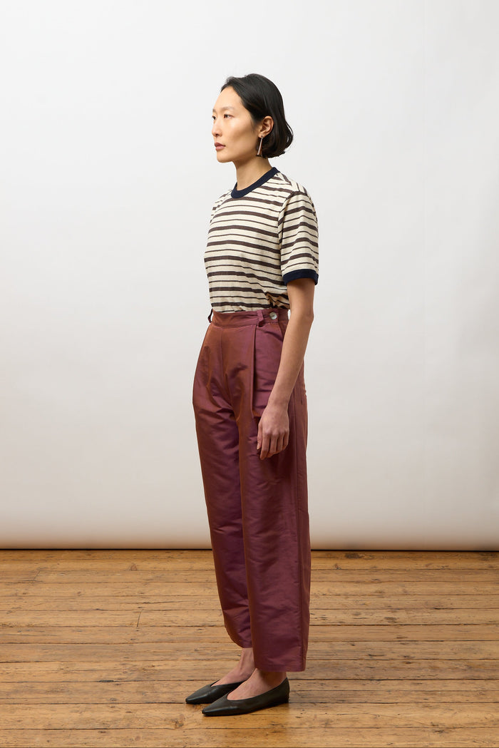 Georgia Trouser - Jam Silk