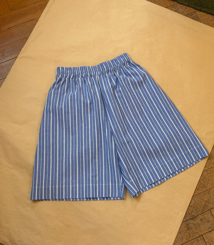 Hilda Shorts Japanese Stripe Cotton