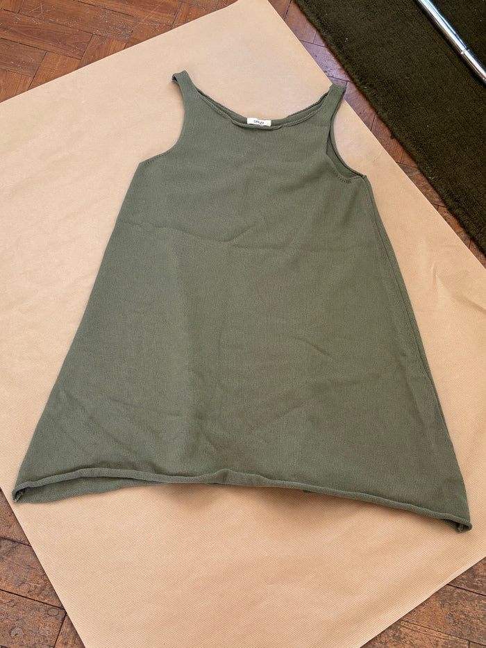 Cotton/Linen Thea Knit Mini Dress
