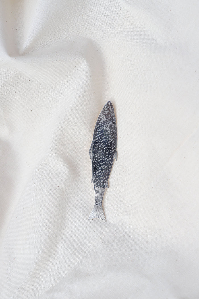 Fish Pin - 925 Sterling Silver