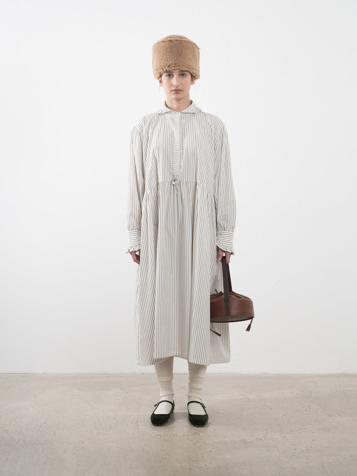 JAPANESE STRIPED COTTON LYDBROOK DRESS