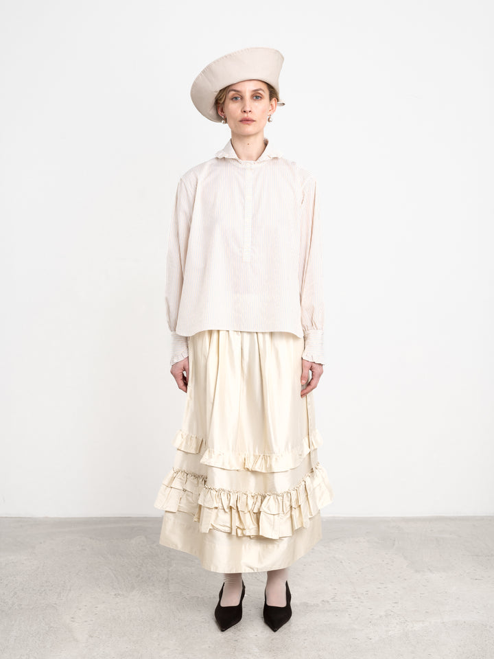 JAPANESE STRIPED COTTON LYDBROOK SHIRT