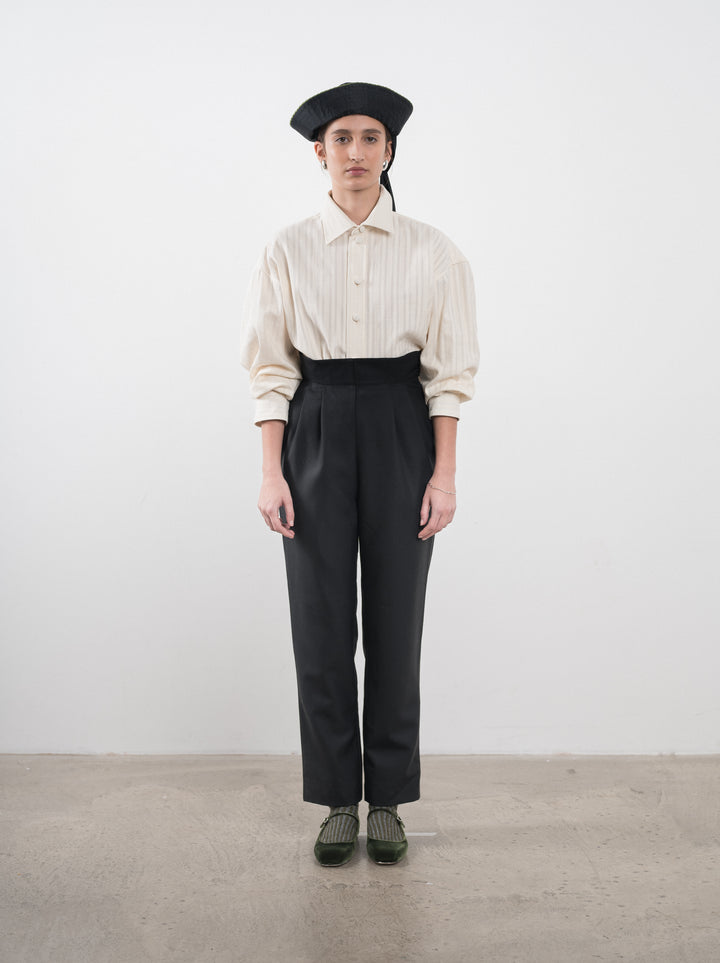 BRITISH WOOL MABEL TROUSER