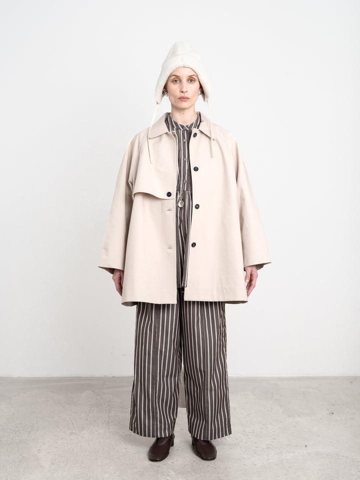 BRITISH GABARDINE MID-LENGTH WICKHAM MAC