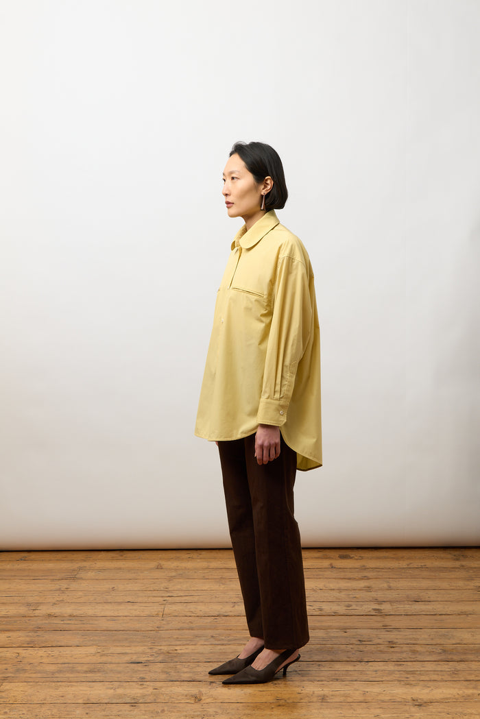 Phoebe Shirt - Butter Stripe