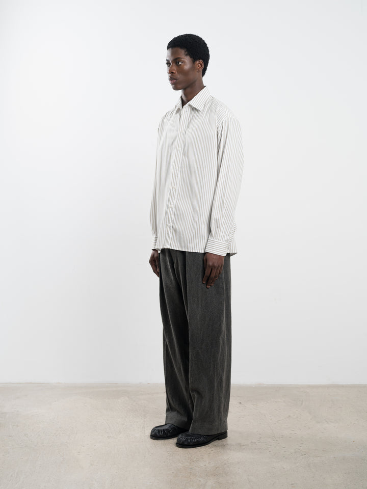 JAPANESE STRIPED COTTON PLAYERS SHIRT