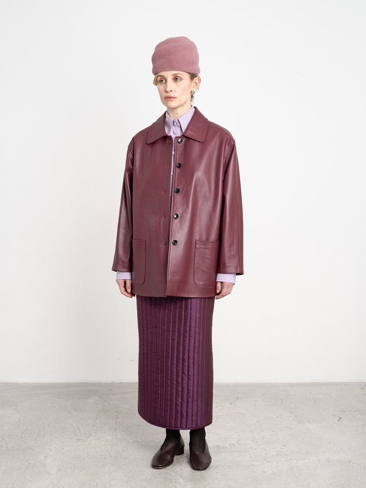 NAPPA LEATHER QUINN JACKET