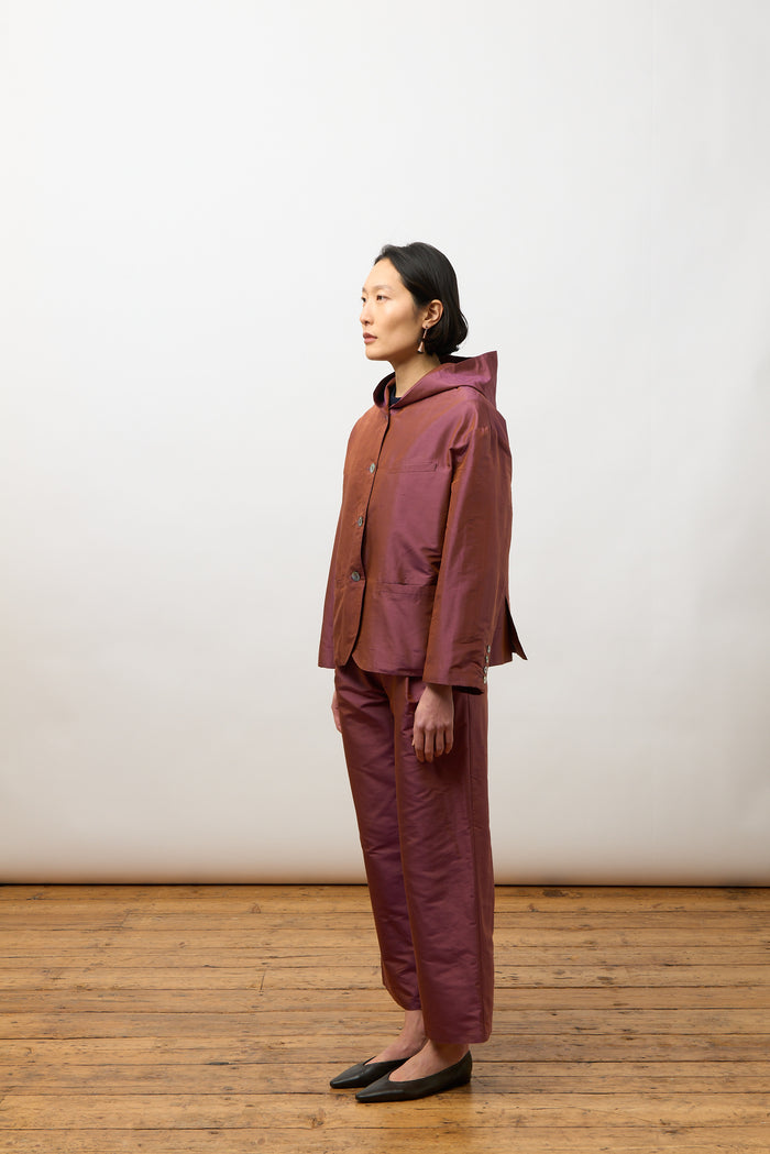Reeva Jacket - Jam Silk