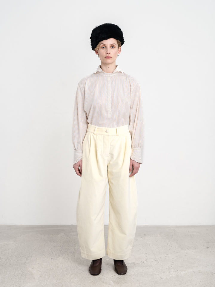 BRITISH COTTON VELVET ROBYN TROUSER