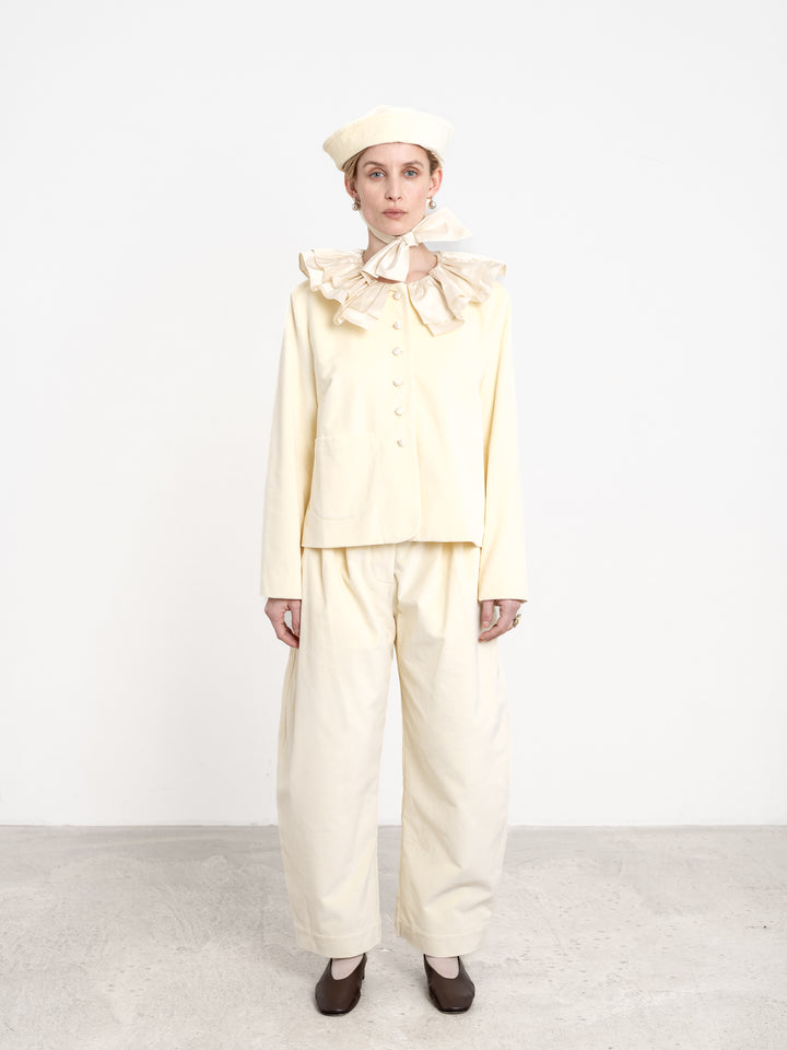 BRITISH COTTON VELVET ROWAN JACKET