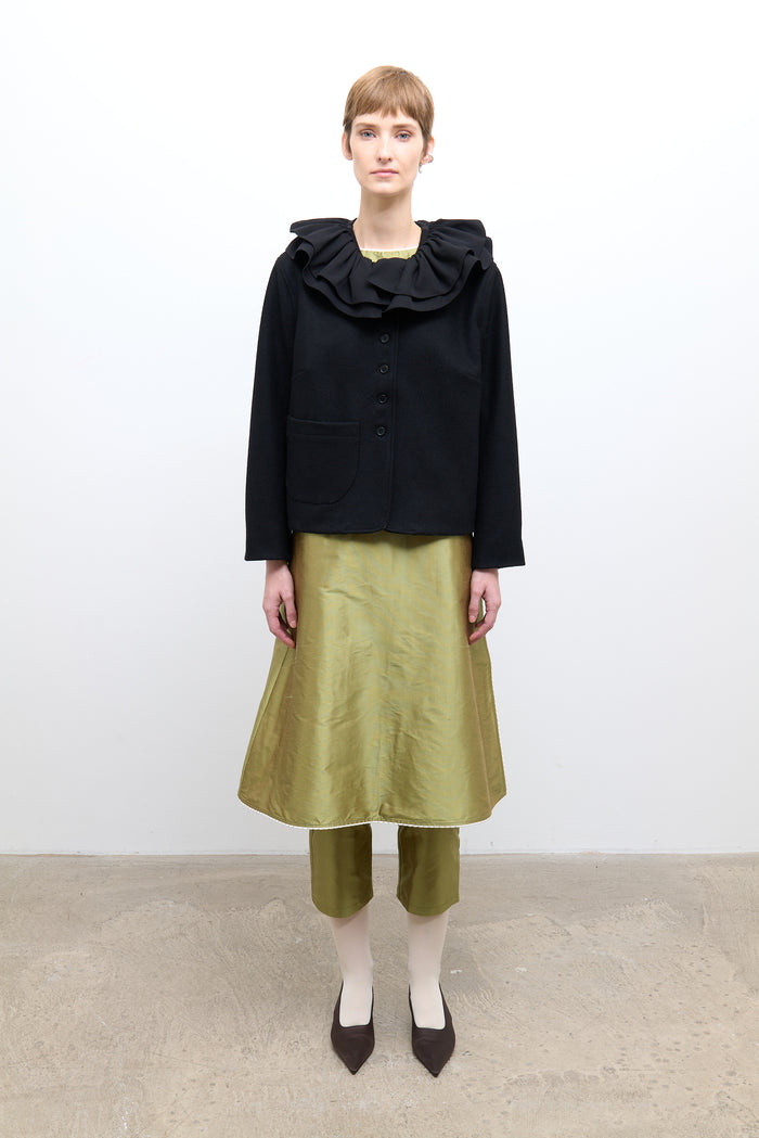 Rowan Jacket - Black Wool