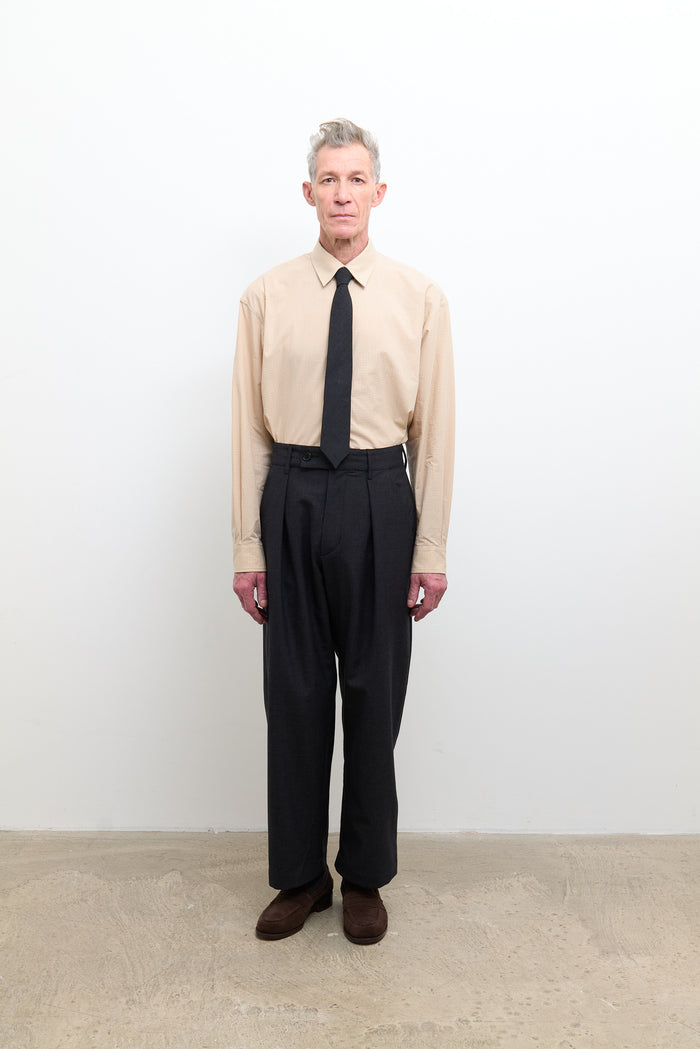 Silas Trouser - Shadow Wool