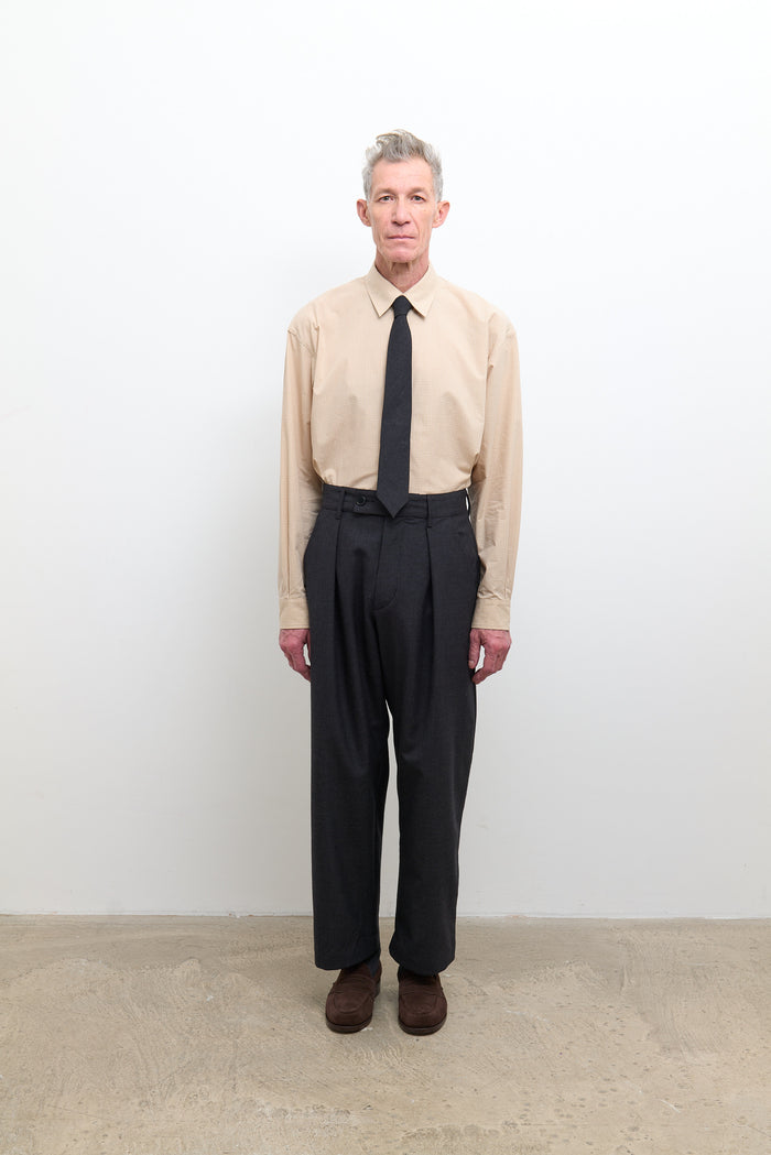 Silas Trouser - Shadow Wool