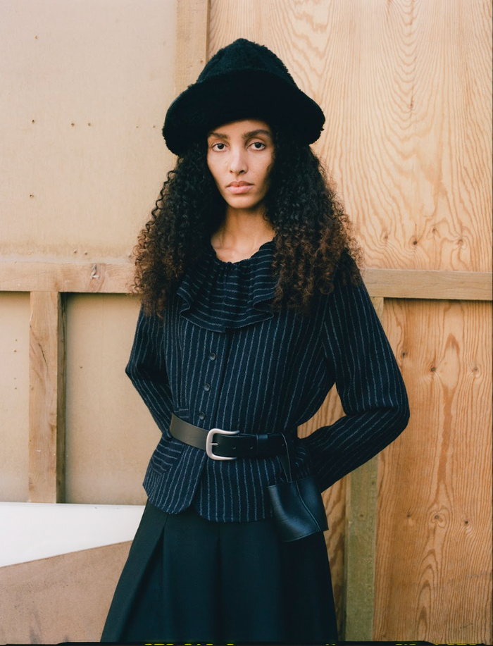 Sheepskin Sun Hat